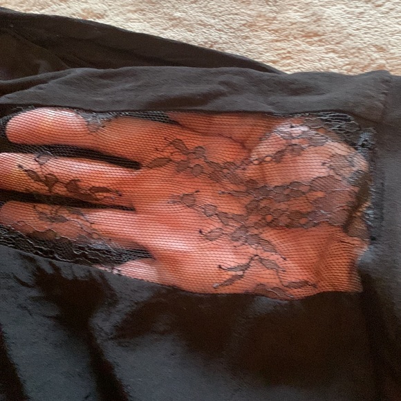 IRO. Cold shoulder blouse. Black. Size 36. - Picture 3 of 6